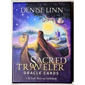 The Sacred Traveler Oracle Deck Denise Linn 52 Card Deck & Guidebook Hay House